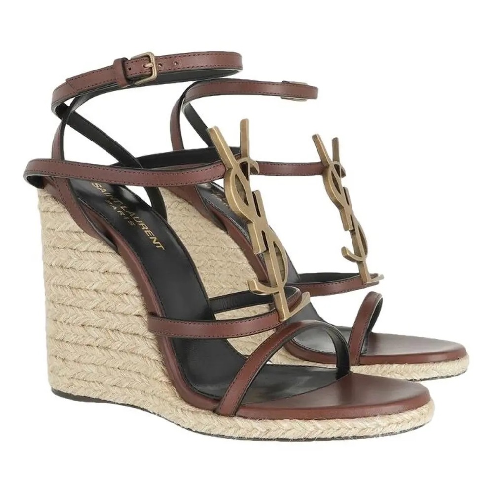 YSL Cassandra wedges. Only worn 2 times for a short period.size 39 1/2